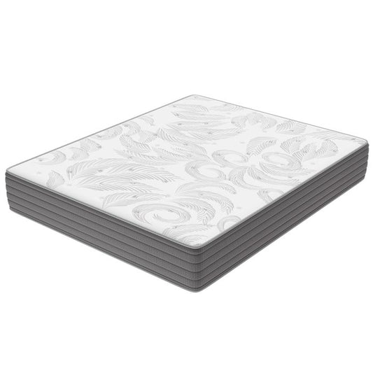 HOMAVO Matelas à Ressorts Ensachés 180x200 cm Epaisseur 22cm, 7 Zones